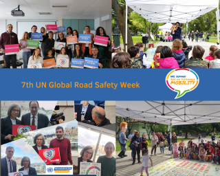 The activities and initiatives of the Institute in the occasion of the 7th UN Global Road Safety Week