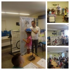  Γνωρίσαμε σε μαθητές  Δημοτικών Σχολείων της Σάμου τη σημασία της ασφαλούς χρήσης του ποδηλάτου. (NL #75)